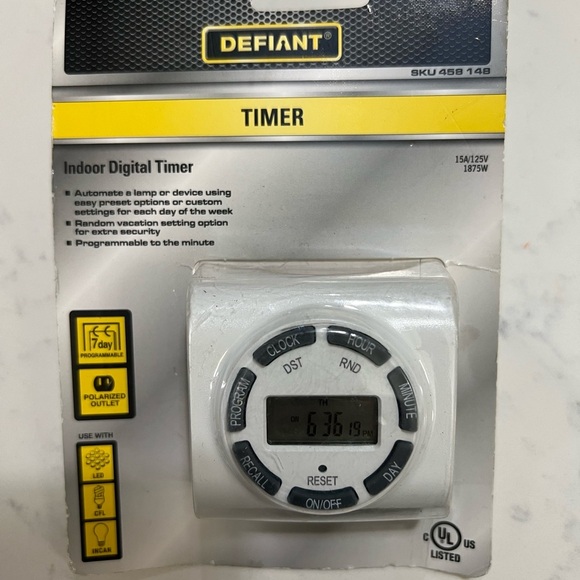 NWT ⏰Defiant timer - Picture 3 of 12